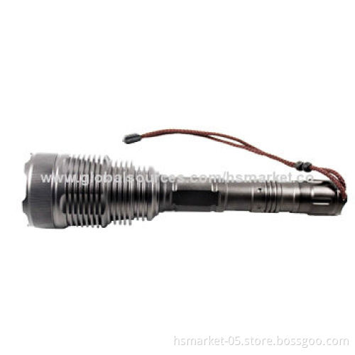 Uniquefire cree XM-L T6 warm LED long range big reflector durable 2*18650 flashlightNew